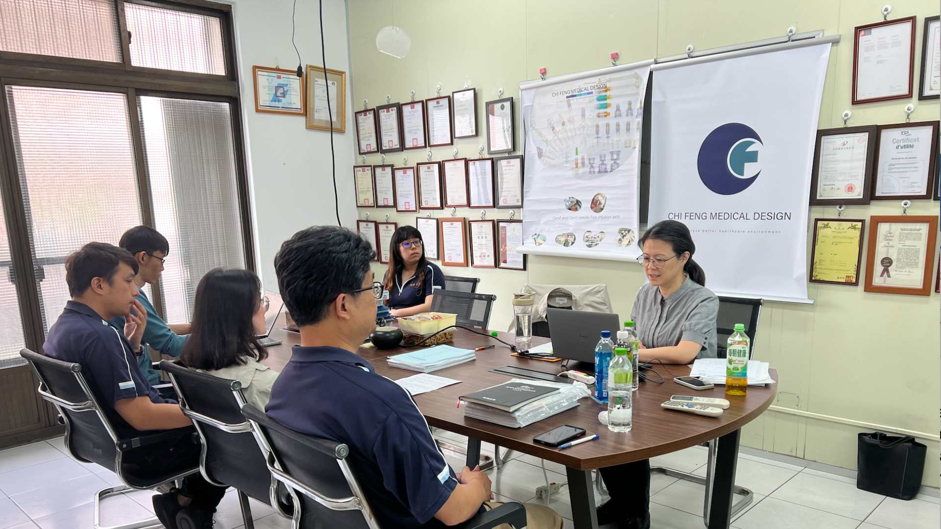 BSI audit 2024 in CHI FENG company BSI audit 2024 in CHI FENG company
