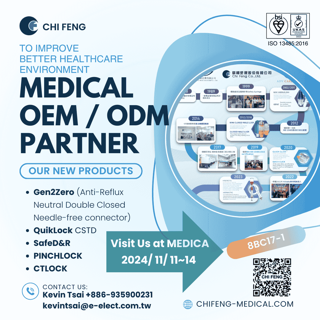 CHI FENG ATTEND 2024 MEDICA CHI FENG ATTEND 2024 MEDICA